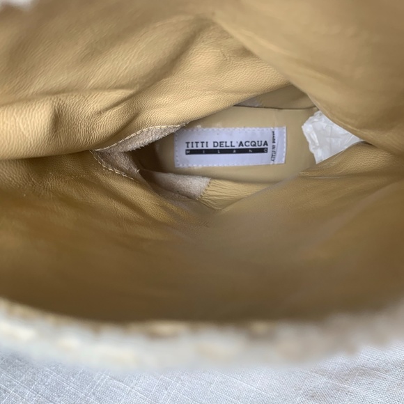 Titti dell'Acqua lamb and alligator booties - Picture 2 of 9